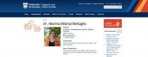 Investigación de Marina Bettaglio